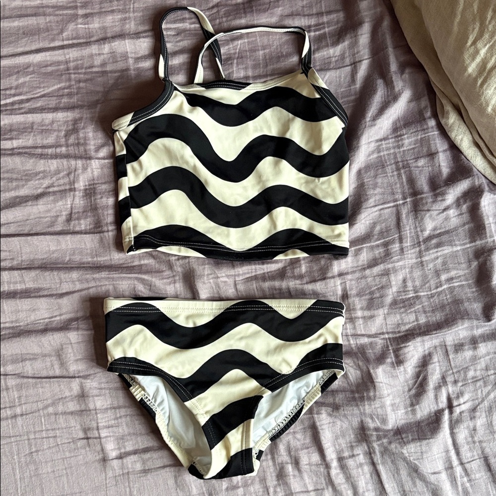 Hanna Sunblock Print Tankini Set